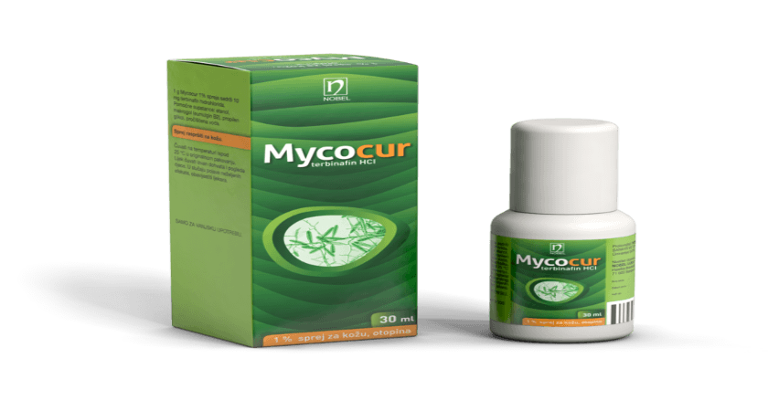 Mycocur Sprej Za Kožu Rastvor 1%