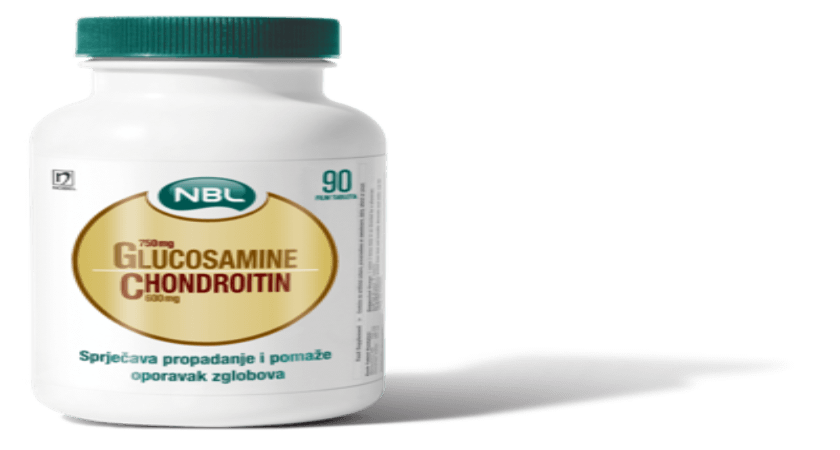 Nbl Glucosamine Chondroitin 750mg+600mg 90 Tableta