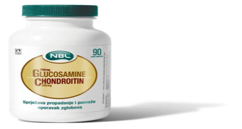 Nbl Glucosamine Chondroitin 750mg+600mg  90 Tableta